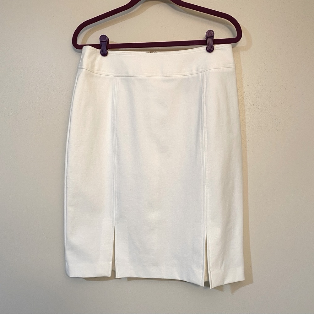 Nina McClemore skirt with slit vent hem, size 10